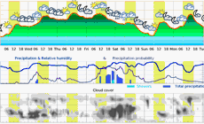 Meteogram 7 day